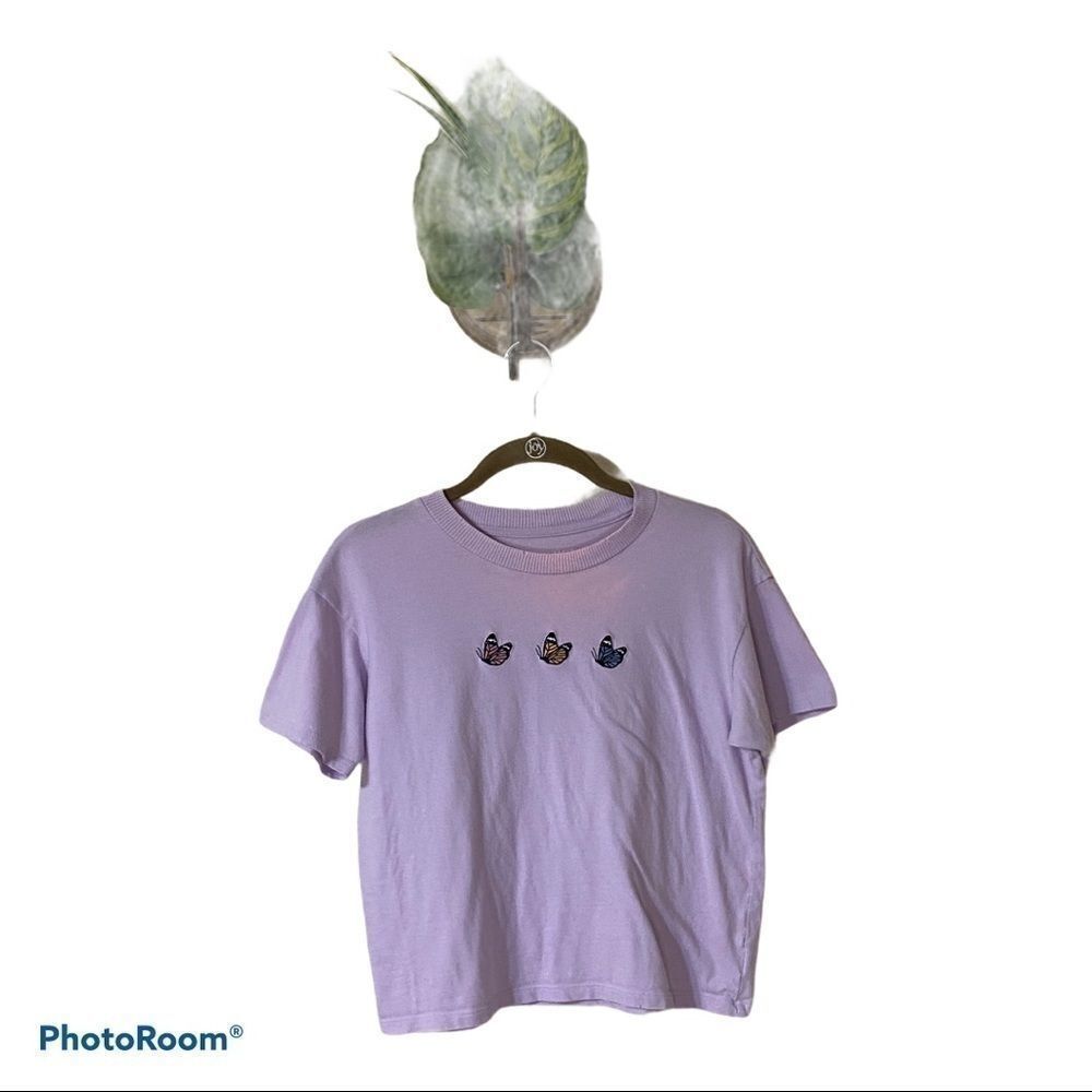 ❤️American Eagle Butterfly Crop Tee (XS)